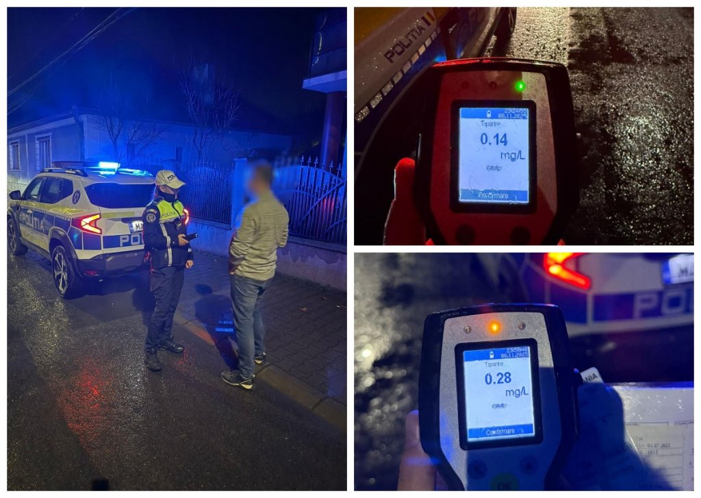 Razie de amploare în Cluj: șoferi prinși băuți la volan și zeci de amenzi date în trafic