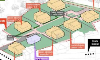 Vile cu parcare subterană, în apropierea Grădinii Botanice din Cluj-Napoca