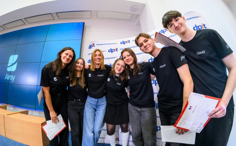 Clujul inovează din liceu: elevi premiați la Gala DpIT pentru aplicații care salvează vieți și protejează planeta