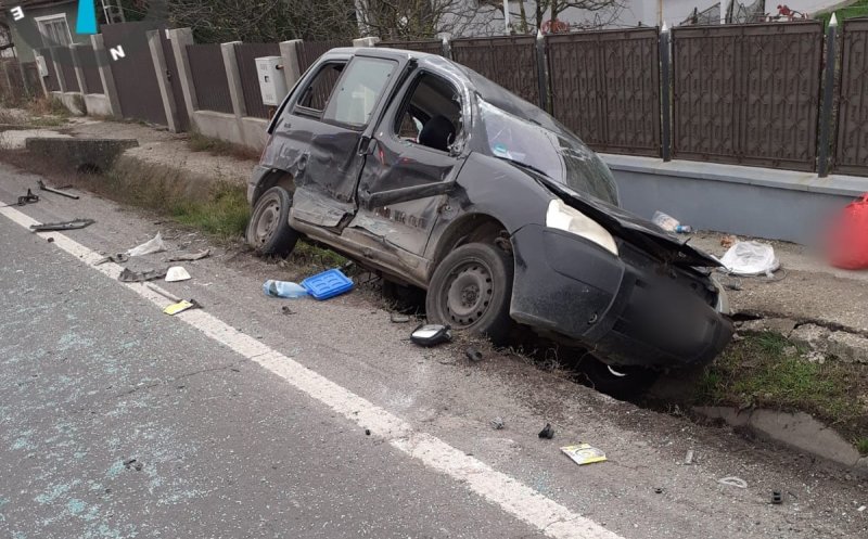 ACCIDENT în Cluj, la o intersecție pe DN1: 2 victime transportate la spital