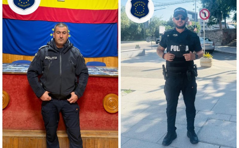 Ei sunt polițiștii din Cluj care nu au lăsat un hoț să scape. Totul după ce un șofer cu suflet mare l-a luat la ocazie