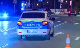 Urmărire ca-n filme pe străzile Clujului: un șofer de 22 de ani a fugit de poliție și a condus pe contrasens. Ce a urmat