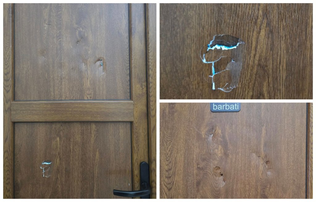 Primarul unei comune din Cluj, revoltat după ce tinerii au transformat ușile căminului cultural în "saci de box" la un majorat