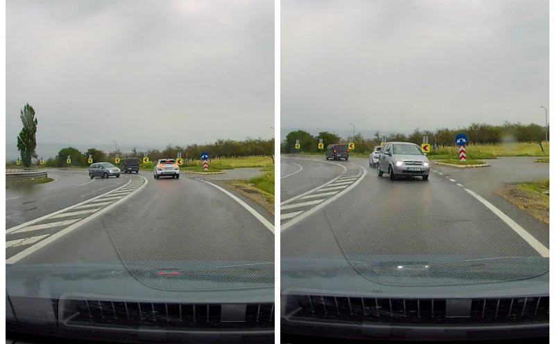 "Curba morții" de pe Feleac: un clujean a evitat ca prin minune un impact frontal după ce alt șofer a pierdut controlul volanului