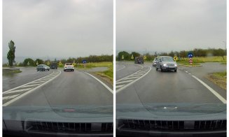 "Curba morții" de pe Feleac: un clujean a evitat ca prin minune un impact frontal după ce alt șofer a pierdut controlul volanului