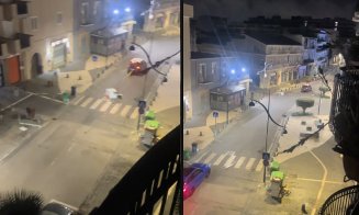 Bancomatul care ”fuge” pe străzi...