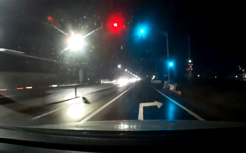 'Poftim, motivul pentru care se întâmplă accidente în zona Jucu la semafor!'