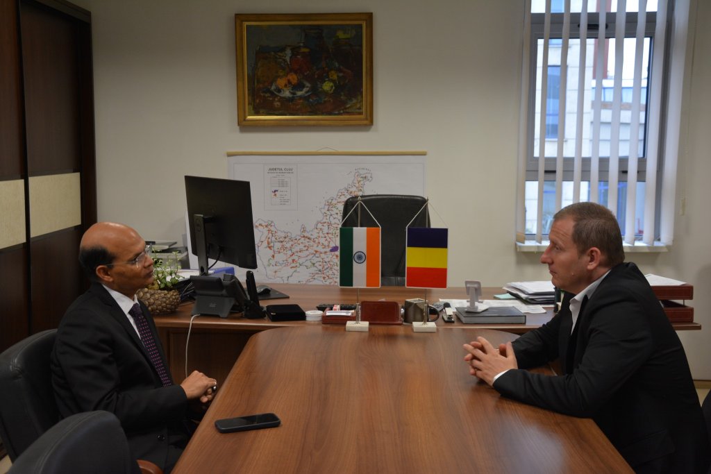 Investitori indieni ar putea să deschidă afaceri la Cluj