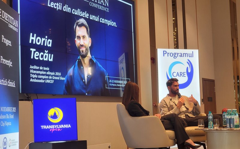 Horia Tecău, la Cluj: „Am învățat ce să NU mănânc”/ Ce pune în farfurie înainte de meci și cum își gestionează mesele de Sărbători