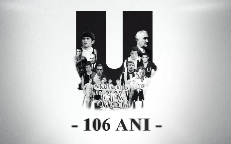 Moment aniversar pentru Universitatea Cluj. Clubul împlinește 106 ani