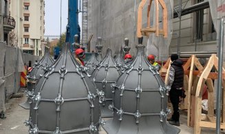 Lucrările de reablitare la Prefectura Cluj se apropie de jumătate