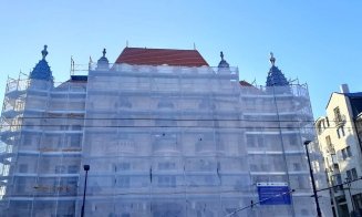 Lucrările de reablitare la Prefectura Cluj se apropie de jumătate