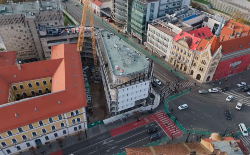 Modernizarea sediului BT din centrul Clujului se apropie de finalizare