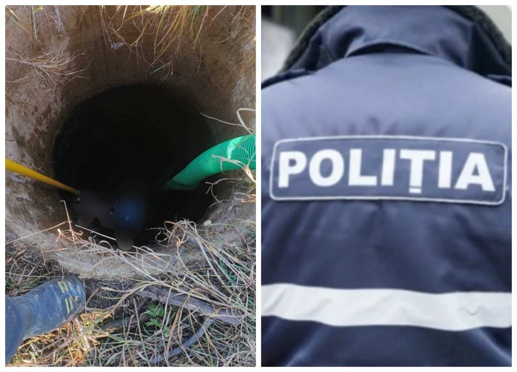 Imagini de groază: Trupul unui tânăr de 28 de ani, dispărut cu un an în urmă, scos dintr-o fântână veche