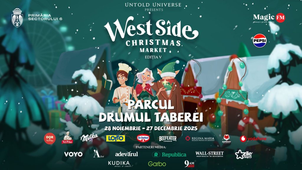 West Side Christmas Market își deschide porțile