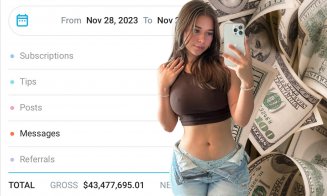 ANAF anunţă că a descoperit venituri nedeclarate de peste 64 milioane lei din platformele pentru adulţi