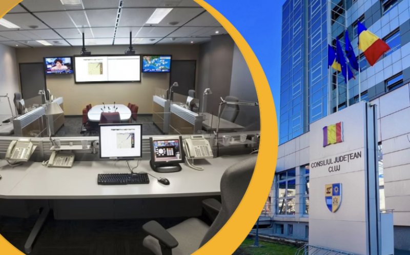 1,5 milioane de euro pentru modernizarea și dotarea cu echipamente a Punctului de Comandă Județean Cluj