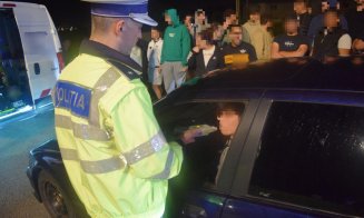 Raze de amploare în Cluj: 40 de amenzi, permise reținute și șoferi prinși băuți la volan