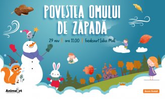 Teatrul de Păpuși aduce pe scena din Iulius Mall „Povestea omului de zăpadă”