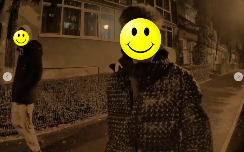 Băiețașii de cartier și-au încercat norocul la furăciuni. Le-a ieșit de-o filmare ”de Oscar” pentru Poliție