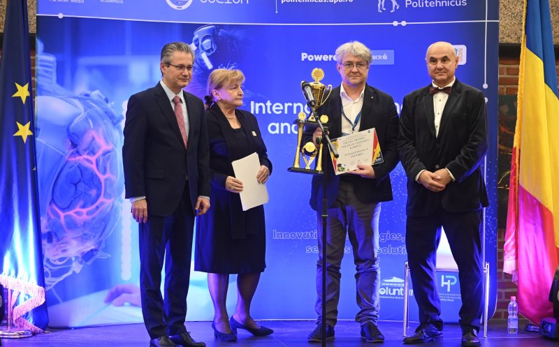 Premiu de top pentru Universitatea Tehnică din Cluj-Napoca: Marele Trofeu "Nicolae Vasilescu Karpen" la EURO POLITEHNICUS 2025