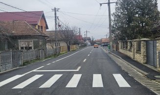 Jucu, aproape de finalul unui amplu proiect de modernizare rutieră. Primarul Valentin Dorel Pojar: „Cu răbdare și înțelegere facem lucruri bune pentru