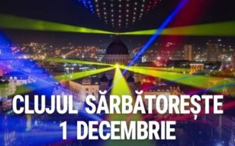 Cluj-Napoca strălucește de 1 Decembrie: „Corul Îngerilor", „Pădurea de Crăciun" și cupola din Piața Unirii oferă spectacole multimedia speciale
