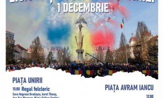 PROGRAMUL de 1 Decembrie la Cluj-Napoca. Defilare militară, concerte și spectacol de drone