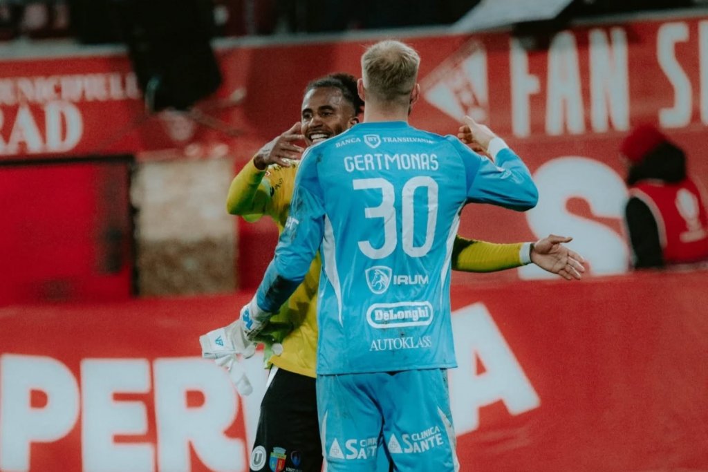 Un jucător de la "U" Cluj, inclus în echipa ideală a etapei din Superligă