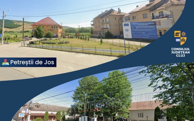 Două noi localități din județul Cluj vor avea centre moderne