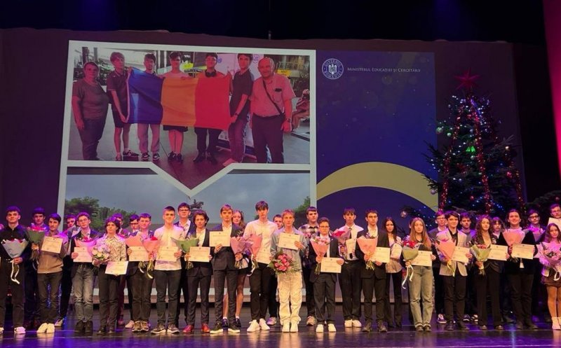 Olimpicii internaționali clujeni premiați în cadrul Galei Olimpicilor Internațional