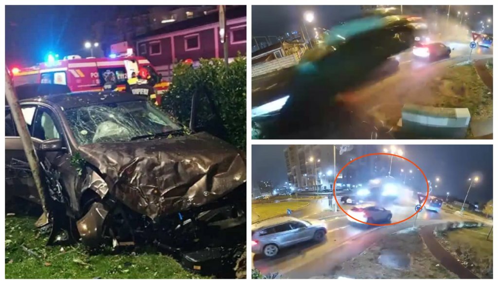 Tom Cruise ar fi invidios: mercedes proiectat ca-n filme peste un sens giratoriu. Ce s-a întâmplat cu șoferul