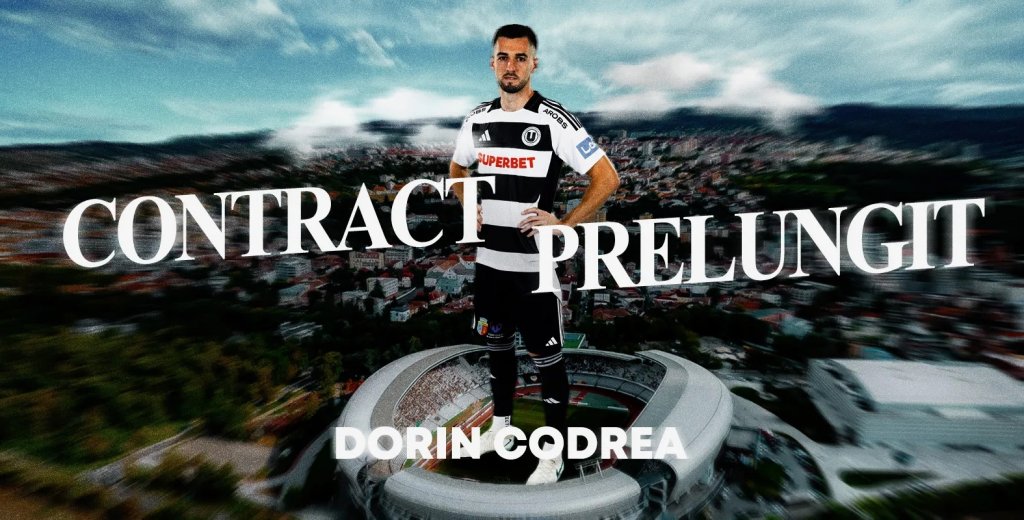 Activitate intensă la Universitatea Cluj. După Nistor, alți doi jucători și-au prelungit contractele