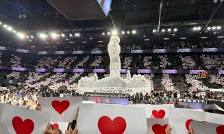 Atmosfera incendiară la Cluj la meciul U-BT - Partizan Belgrad