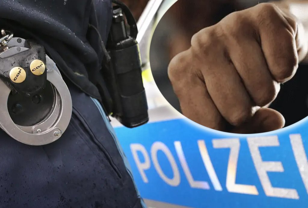 Român arestat în Germania. A rupt în bătaie două tinere care se sărutau într-un tramvai. Una dintre fete căzuse pe jos, iar individul continua să o lovească cu picioarele