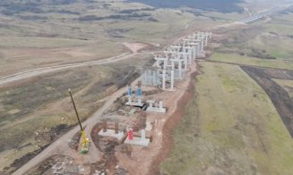 Șantierul Autostrăzii Transilvania: Cum avansează lucrările pe lotul Nădășelu – Mihăiești. NOI imagini