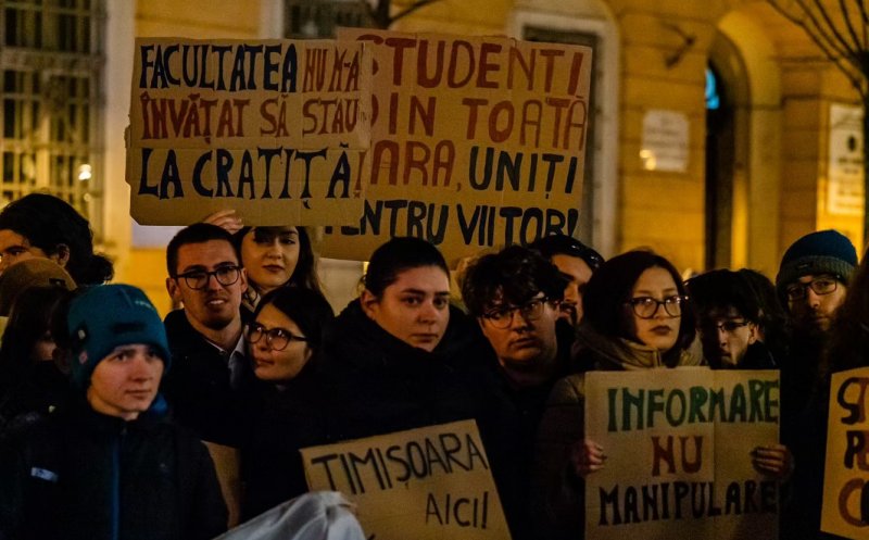 Protest anunțat la Cluj! Studenții ies în stradă împotriva măsurilor de austeritate: "Cerem bursele înapoi și demisia lui Daniel David"