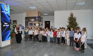 Primii colindători ai anului la Consiliul Județean Cluj