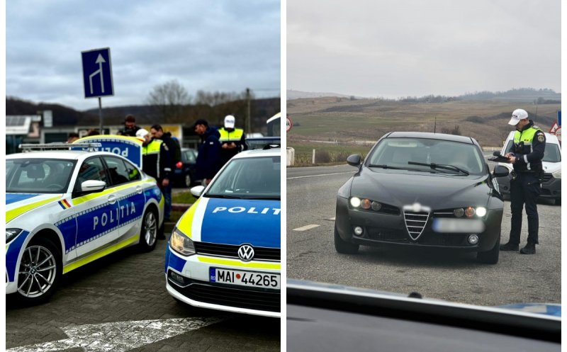 "Cadouri" neprevăzute pentru vitezomani. Polițiștii clujeni au sancționat peste 120 de șoferi