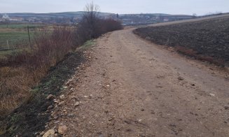 Drumuri agricole din Cluj, reparate cu bani din fondul de rezervă al județului