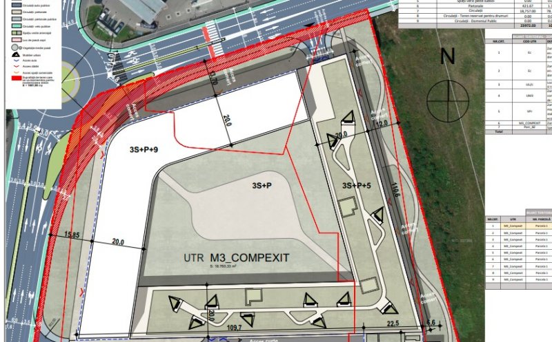 Blocuri de 9 și 5 etaje pe Calea Turzii, în locul showroom-ului Compexit