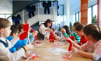Magia Crăciunului prinde viață la Turda. „Căsuța Moșului”, locul în care copiii își descoperă curajul și creativitatea