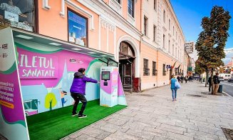 Cluj-Napoca, în presa din America pentru ”Biletul de Sănătate”: ”Cabina inteligentă” care îți dă bilet de bus dacă faci sport