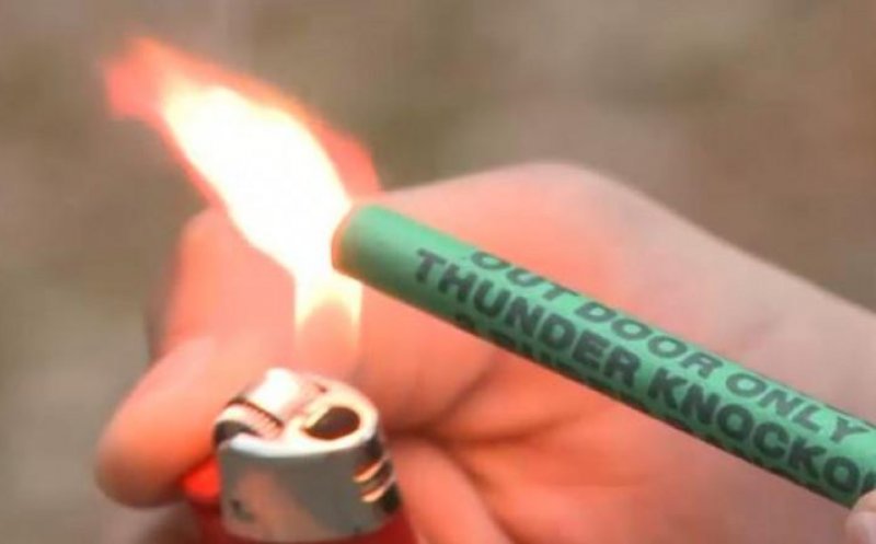 Atenție la petarde! IPJ Cluj avertizează: folosirea necorespunzătoare a articolelor pirotehnice poate duce la dosare penale