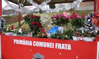 Bunătăți de la producătorii locali, la Târgul de Crăciun din Frata