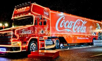 Caravana Coca-Cola ajunge la Winter Dream Florești. Primarul: „Crăciunul e mai frumos când îl trăim împreună”