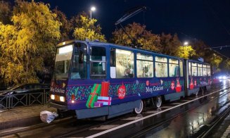 La Cluj, Moșul se plimbă din nou cu tramvaiul