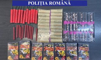 Pensionară din Cluj, prinsă cu 1.700 kg de petarde. Cum s-a dat de gol femeia