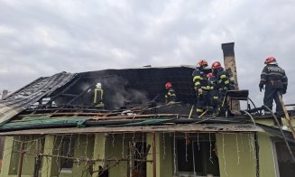 Incendiu izbucnit la o casă din localitatea Dăbâca