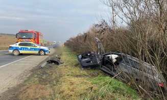 Doi răniți într-un accident în Livada